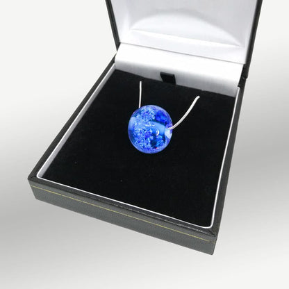 Ashes Memorial Glass Bead Necklace