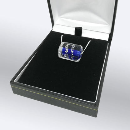 Memorial Glass Bar Necklace for Ashes