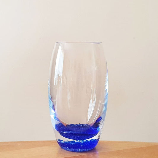 Ashes Infused Crystal Glass Tranquillity Vase