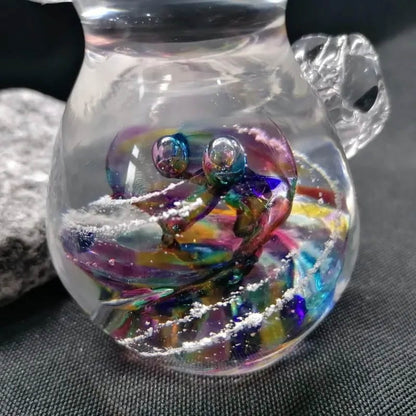 Ashes in Dog Memorial Paperweight