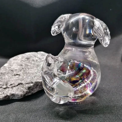 Ashes in Dog Memorial Paperweight