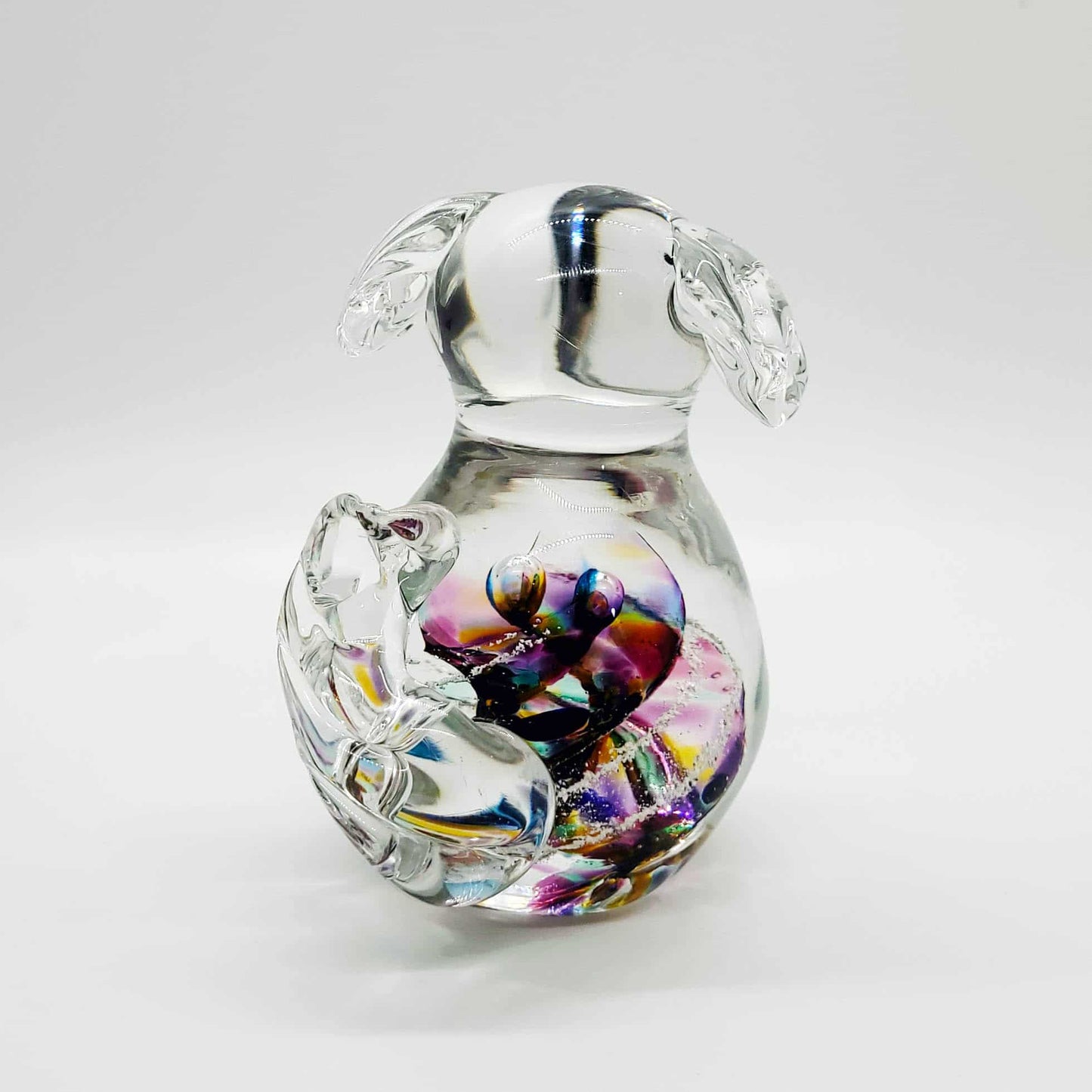 Ashes in Dog Memorial Paperweight