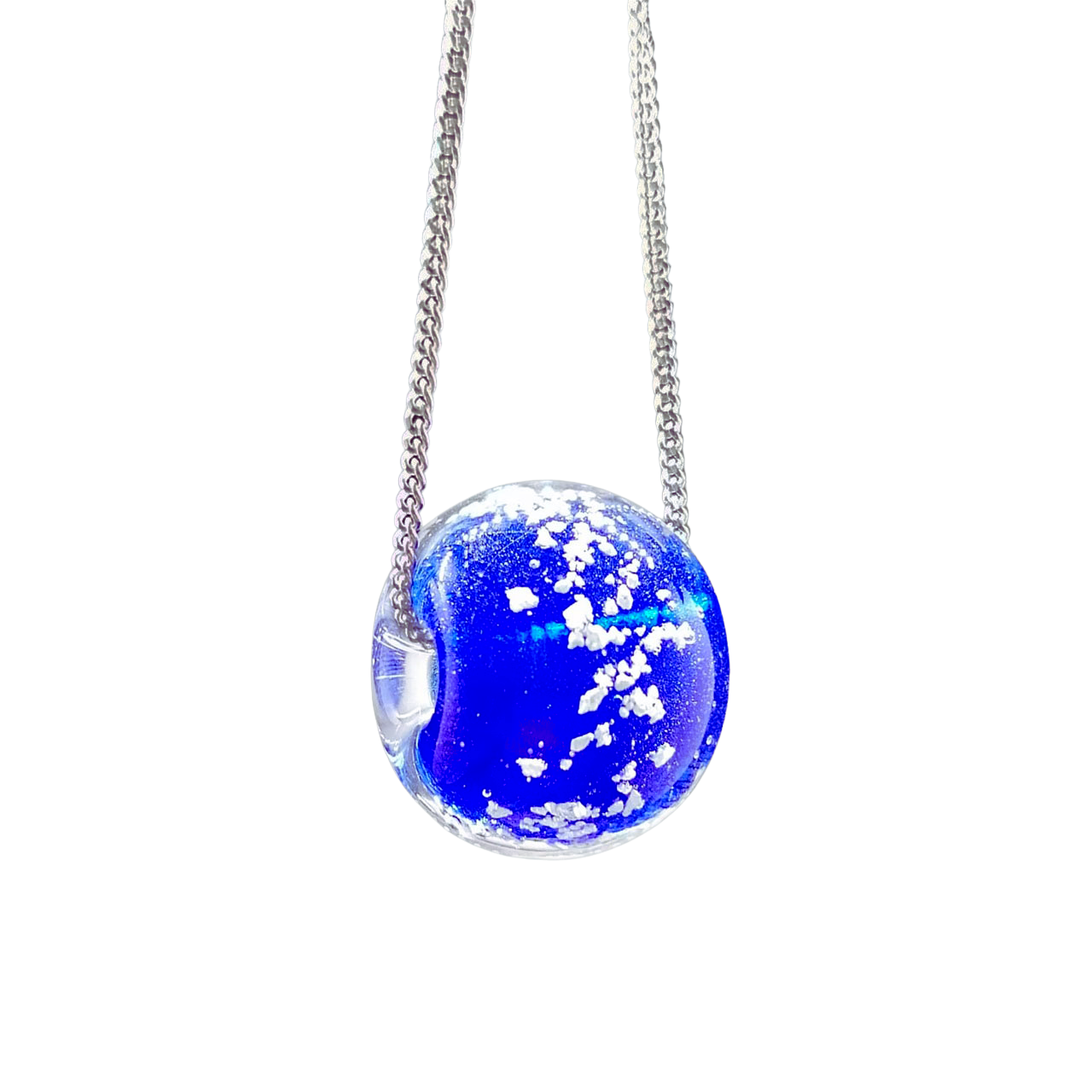Ashes Memorial Glass Bead Necklace