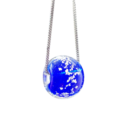 Ashes Memorial Glass Bead Necklace