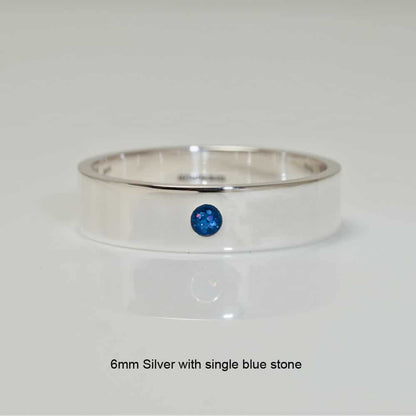 Crystallure Band Memorial Ring