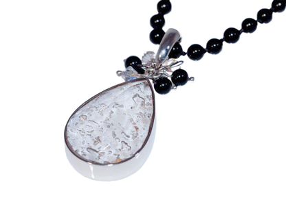 9ct Gold Teardrop Memorial Ashes Necklace