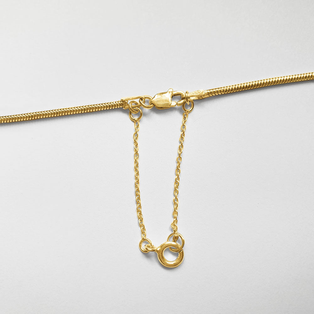 Heart Memory Pendant Capsule, Gold-Plated Sterling Silver