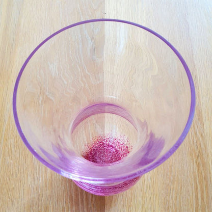 Ashes Infused Crystal Glass Harmony Vase