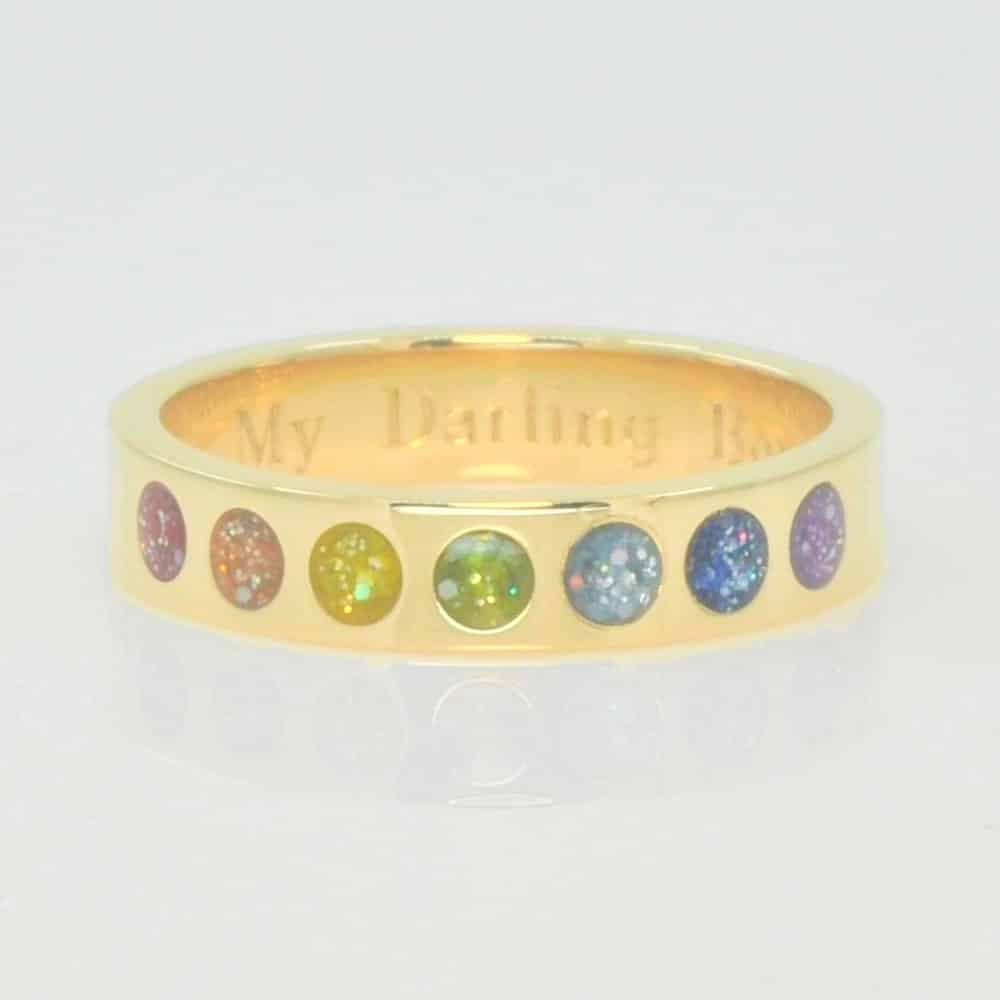 Rainbow Memorial Ring
