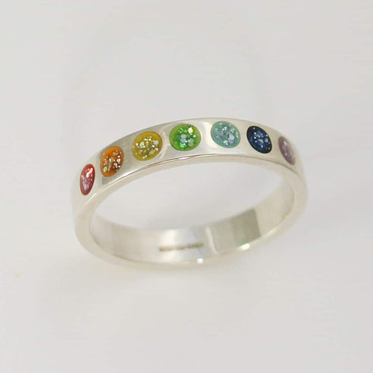 Rainbow Memorial Ring