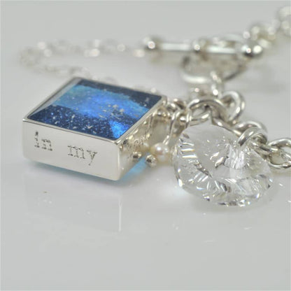 Corner-Hung Charm - Blue