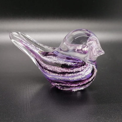 Ashes in Bird Memorial Paperweight