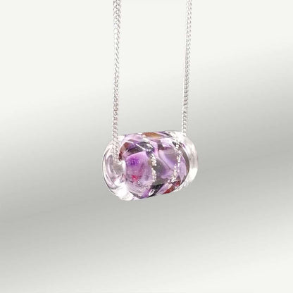 Memorial Glass Bar Necklace for Ashes