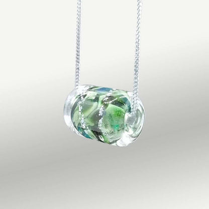 Memorial Glass Bar Necklace for Ashes