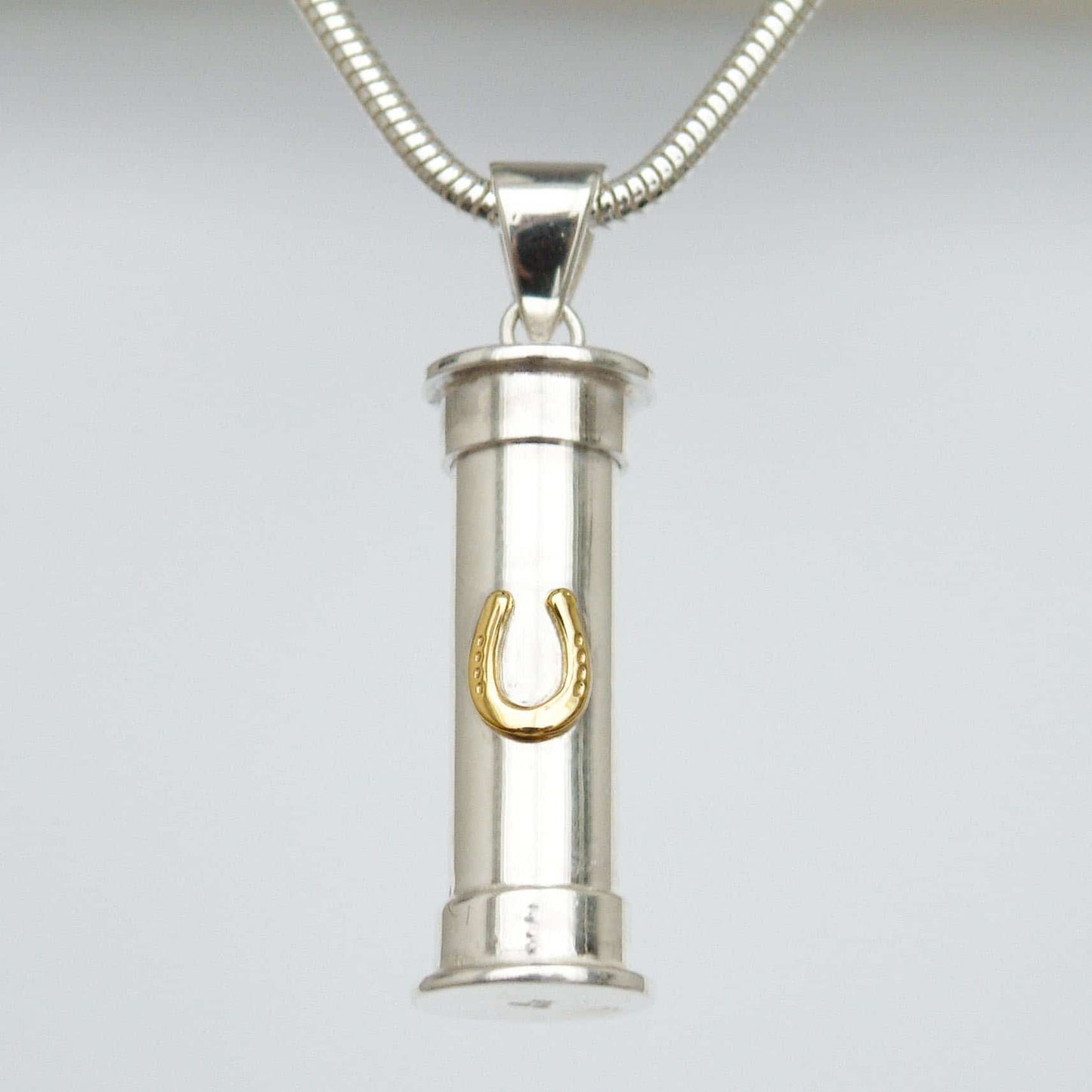 Horseshoe Memory Pendant Capsule