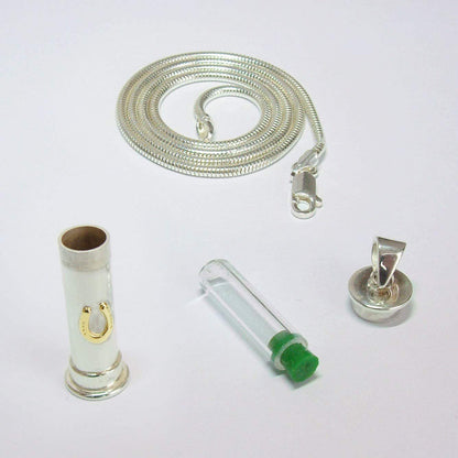 Horseshoe Memory Pendant Capsule