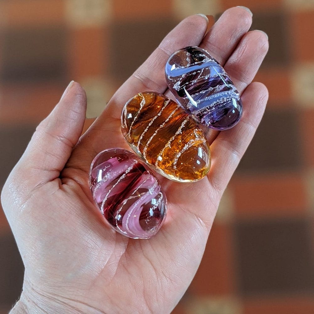 Ashes in Comfort Stone Memorial Keepsake