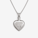 Tree Of Life Engraved Heart Urn Pendant