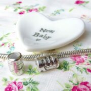 Pandora style handprint beads