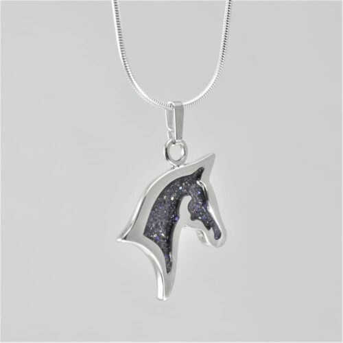 Crystallure Horse Head Necklace