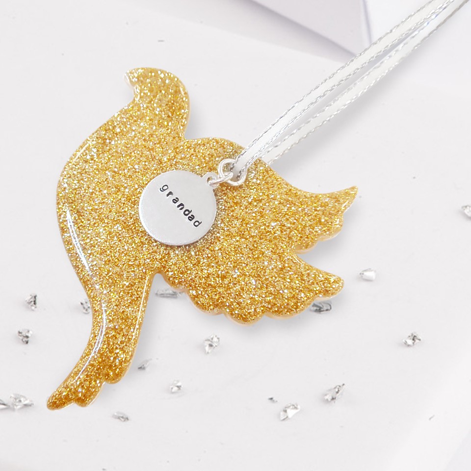 Dove Christmas Tree Decoration Infused With Ashes