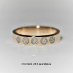 Crystallure Band Memorial Ring