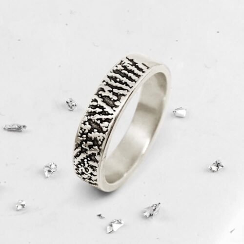 Fingerprint Band Ring