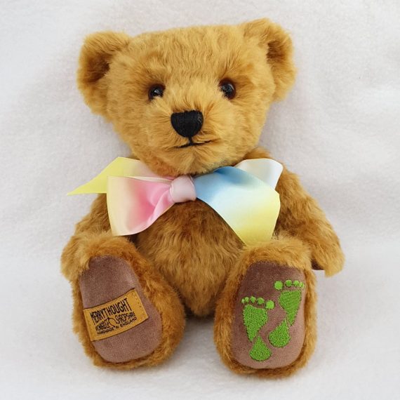 15 Get Well Bow Tie Bear, Size 15 inch by Vermont Teddy Bear