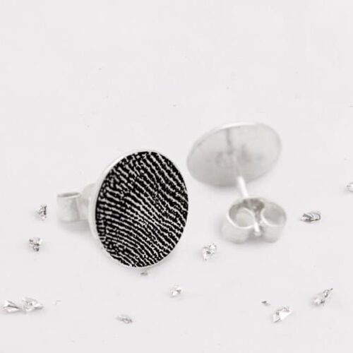 Fingerprint Round Studs