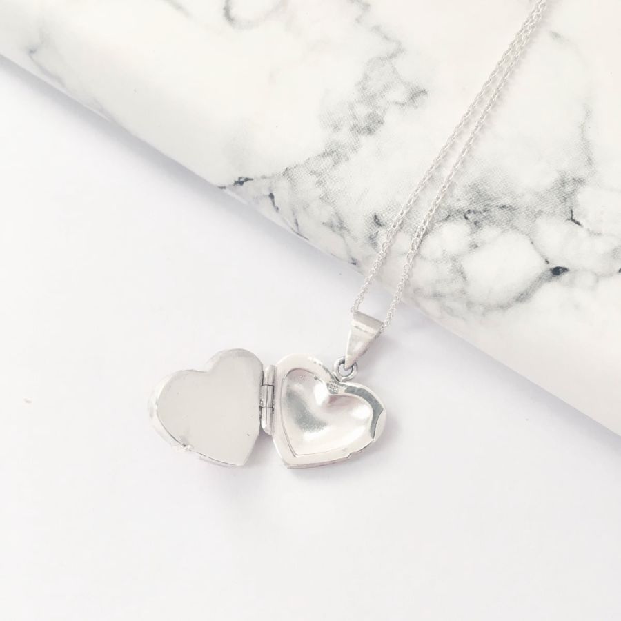 Heart Memorial Locket for Ashes or Hair