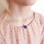 Round Memorial Locket for Ashes or Hair