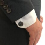 Gents Cremation Ashes Cufflinks, Stainless Steel