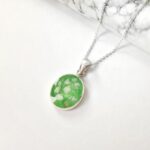 Classic Oval Cremation Ashes Memorial Necklace