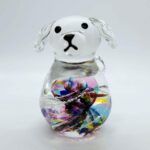 Ashes in Dog Memorial Paperweight