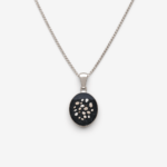 Classic Oval Cremation Ashes Memorial Necklace