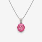 Classic Oval Cremation Ashes Memorial Necklace