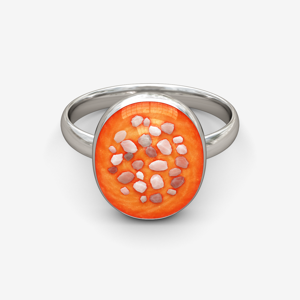 Timeless Oval Memorial Ring
