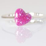 Crystallure Heart Memorial Ring for Ashes