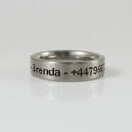 Titanium – Flat Profile Ring