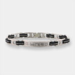 In Case of Emergency, Titanium and Black ID Bracelet