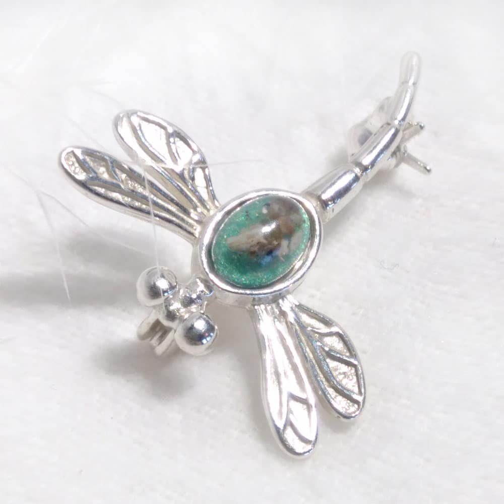 'Fly With Me' Memorial Brooch