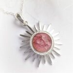 'Shine On With Me' Memorial Silver Pendant
