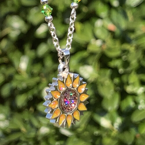 Comforting Sunflower Pendant 1