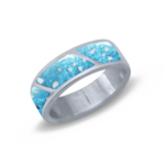 Sterling Silver Men's Triple Devotion Ring