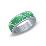 Sterling Silver Men's Triple Devotion Ring
