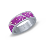 Sterling Silver Men's Triple Devotion Ring