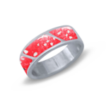Sterling Silver Men's Triple Devotion Ring