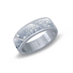 Sterling Silver Men's Triple Devotion Ring