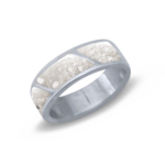 Sterling Silver Men's Triple Devotion Ring
