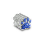 Memorial Pet Paw Charm Bead for Cremation Ashes or Hair